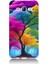 Samsung Galaxy J7 Uyumlu Renkli Hayat Ağacı Desenli Silikon Kılıf 1