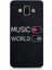 Samsung Galaxy J7 Duo Uyumlu Müzik On Desenli Silikon Kılıf 1