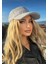 Trend Teddy Peluş Beyaz Cap Şapka 5