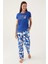 Yumuşak Dokulu Kısa Kol Kadın Pijama Takım 8833 1