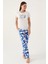 Yumuşak Dokulu Kısa Kol Kadın Pijama Takım 8833 1