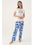 Yumuşak Dokulu Kısa Kol Kadın Pijama Takım 8833 2