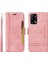 Oppo A74 4g Kart Yuvaları Için Kılıf Cüzdan Kapak Çevirin Tpu Deri Manyetik (Yurt Dışından) 1