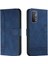 Telefon Kılıfı Için Oppo A74 4G/A95 4g Kart Yuvaları Kapak El Kayışı Manyetik Pu (Yurt Dışından) 1