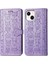 Iphone 14 Için Kılıf Kapak Kapak Kısa Kayış Deri Kılıf Karikatür Hayvanlar (Yurt Dışından) 1