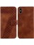 Telefon Kılıfı Için iphone X/xs Kabartmalı Desen Kart Yuvası Fonksiyonu Flip Folio (Yurt Dışından) 1