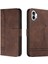 Nothing Telefon Kılıfı Telefon 1 Flip Folio Cüzdan Manyetik Kapatma Kartı Pu (Yurt Dışından) 5