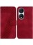 Onur X7B Kart Yuvası Fonksiyonu Için Telefon Kılıfı Flip Folio Kapak Kabartmalı Pu (Yurt Dışından) 1