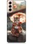 Samsung Galaxy S21 Uyumlu Geyşa Kıyafetli Kedi Desenli Silikon Kılıf 1