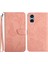 Sony Xperia 5 V Için Kılıf Darbeye Deri Kılıf Bilek Kayışı ile Pu Flip (Yurt Dışından) 1