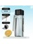 Minimalist Kare Su Bardağı Kişilik El Bardak Yaratıcı Taşınabilir Bardak Sızdırmaz Isıya Dayanıklı Plastik Bardak Pc Siyah #500ML (Yurt Dışından) 1