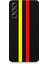 Samsung Galaxy S21 Fun Edition Uyumlu Sarı Kırmızı Karbon Motif Desenli Silikon Kılıf 1