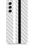 Samsung Galaxy S21 Fun Edition Uyumlu Siyah Beyaz Metal Motif Desenli Silikon Kılıf 1