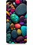 Samsung Galaxy S21 Fun Edition Uyumlu Artx Kırmızı Doğa Taşlar Desenli Silikon Kılıf 1