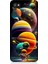 Samsung Galaxy A03S Uyumlu Gezegenler ve Büyük Patlama Desenli Silikon Kılıf 1