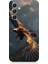 Samsung Galaxy A54 Uyumlu Uçan Kara Kartal Desenli Silikon Kılıf 1