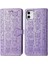 Iphone 11 Için Kılıf Kısa Kayış Deri Kılıf Kapak Çevirin Darbeye Karikatür (Yurt Dışından) 1