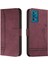 Zte Blade V30 Vita Manyetik Kapatma Için Telefon Kılıfı Pu Deri Flip Folio (Yurt Dışından) 5