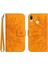 Kart Yuvaları Tutucu Flip Pu ile Huawei P20 Lite Kabartmalı Ayçiçeği Için Kılıf (Yurt Dışından) 1