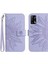 Kart Yuvaları Tutucu Lüks Pu Deri ile Oppo A74 4g Kısa Kayış Için Kılıf (Yurt Dışından) 1