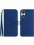 Oppo Için Kılıf A38 4G/A18 Kısa Kayış Flip Cüzdan Telefon Kılıfı Lüks Pu ile (Yurt Dışından) 1