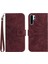 Kart Yuvaları Tutucu Flip Case ile Huawei P30 Pro Lüks Pu Deri Için Kılıf (Yurt Dışından) 1