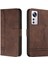 Telefon Kılıfı Için Xiaomi 12 Lite El Kayışı Pu Deri Flip Folio Cüzdan Kart (Yurt Dışından) 1