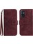 Kart Yuvaları Tutucu Kabartmalı Ayçiçeği Lüks Pu ile Oneplus 9 Pro Için Kılıf (Yurt Dışından) 1