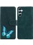 Samsung Galaxy M14 5g Kart Yuvaları Için Kılıf Renk Baskılı Kelebek Flip (Yurt Dışından) 1