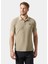 Driftline Erkek Bej T-Shirt 50584-757 1