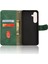 Kart Tutucu Kickstand Deri Folio Flip ile Samsung Galaxy S24 Için Kılıf (Yurt Dışından) 5