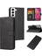 Kart Tutucu Kartı ile Samsung Galaxy S24 Deri Folio Flip Case Için Kılıf (Yurt Dışından) 1