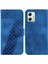 Motorola Moto G54 5g Pu Deri Kabartmalı Desen Flip Folio Kapak (Yurt Dışından) 1
