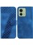 Motorola Kenar 40 Flip Folio Kapak Için Telefon Kılıfı Kart Yuvası Fonksiyonu Pu (Yurt Dışından) 1