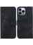 Iphone 14 Için Telefon Kılıfı Pro Kart Yuvası Fonksiyonu Pu Deri Kabartmalı Flip (Yurt Dışından) 1