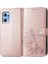 Oppo Case 7 5g Için Zarif Iş Çevirme Kapağı Dört Yapraklı Yonca (Yurt Dışından) 1