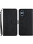 Sony Xperia 5 V Için Kılıf Darbeye Deri Kılıf Bilek Kayışı ile Pu Flip (Yurt Dışından) 1