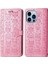 Iphone 13 Için Kılıf Promax Darbeye Deri Kılıf Karikatür Hayvanlar Flip (Yurt Dışından) 1