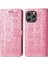 Iphone 14 Için Kılıf Promax Karikatür Hayvanlar Kısa Kayış Kapak Çevirin Deri (Yurt Dışından) 1