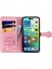 Iphone 14 Için Kılıf Promax Karikatür Hayvanlar Kısa Kayış Kapak Çevirin Deri (Yurt Dışından) 4