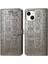 Iphone 14 Için Kılıf Kapak Kapak Kısa Kayış Deri Kılıf Karikatür Hayvanlar (Yurt Dışından) 1