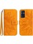 Kart Yuvaları Tutucu Kabartmalı Ayçiçeği Lüks Pu ile Oneplus 9 Pro Için Kılıf (Yurt Dışından) 1