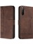 Sony Xperia 10 V El Kayışı Için Telefon Kılıfı Manyetik Kapatma Flip Folio Pu (Yurt Dışından) 4