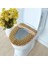 Kahve Tarzı Nokta Klozet Kapağı Vlevet Velcro Bant Yıkanabilir Banyo Aksesuarları Dayanıklı Closestool Mat Dolum Yeniden Kullanılabilir Bide Lavabo (Yurt Dışından) 1