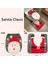 No.4 Stili Noel Baba Tuvalet Çıtası Banyo Kardan Adam Noel Dekorasyon Ayak Mat Kapak Ev Için Noel Süslemeleri (Yurt Dışından) 1
