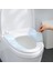 Mavi-L Tarzı 1 Çift Evrensel Klozet Kapağı Mat Yumuşak Wc Macun Tuvalet Yapışkan Koltuk Pedi Yıkanabilir Dekor Banyo Isıtıcı Koltuk Kapağı Aksesuarları (Yurt Dışından) 2