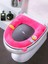 Sku-2 Tarzı Kış Sıcak Klozet Kapağı Closestool Mat Yıkanabilir Banyo Aksesuarları Örgü Saf Renk Yumuşak O-Şekilli Ped Bide Kapağı (Yurt Dışından) 1