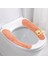 No.5 Tarzı Wc Karikatür Macun Tuvalet Yapışkan Koltuk Pedi Yıkanabilir Banyo Isıtıcı Koltuk Çıtası Ped Yastık Evrensel Klozet Kapağı Yumuşak (Yurt Dışından) 1