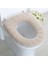 B Tarzı Banyo Kadife Mercan Klozet Kapağı Kış Tuvalet Kapağı Ev Closestool Mat Koltuk Kılıfı Kapak Rahat Junejour (Yurt Dışından) 3