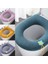 Taro Stili Yıkanabilir Klozet Kapağı Mat Banyo Closestool Minder Yumuşak Kış Isıtıcı (Yurt Dışından) 3